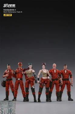 JoyToy Source 1/18 Mech Maintenance Team B Set Of 6 -model store 34f111bfdf