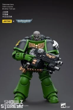 JoyToy Source 1/18 Warhammer 40K Salamanders Intercessors Brother Tol'vak -model store 35fe86d3e9