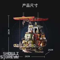 Pantasy 81101 Licensed Incarnation The Floating Mechanical City Building Blocks -model store 36be19bd42