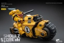 JoyToy Source 1/18 Warhammer 40K Imperial Fists Raider Pattern Combat Bike -model store 36d742650a