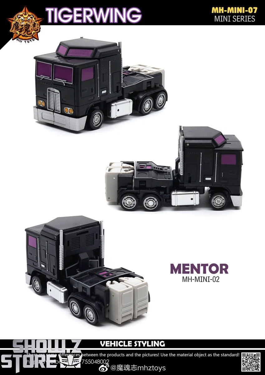 MHZ Toys MINI-07 Tigerwing Menasor Combiner Set Of 5 Oversized Version 7 MHZ Toys MINI-07 Tigerwing Menasor Combiner Set Of 5 Oversized Version - Image 5