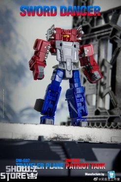 Dr.Wu Sword Dancer Slamdance DW-E07 Traveler Plane Raindance & DW-E08 Patriot Tank Grandslam Set Of 2 Animation Version -model store 3a075ea343