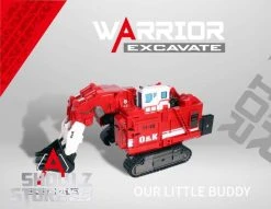 Mechanical Team MT-08 Excavate Warrior Demolishor -model store 3b82daf622