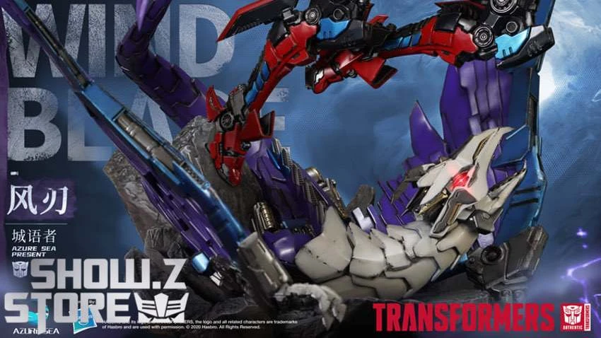 Azure Sea Studios Transformers Licensed Windblade Statue 10 Azure Sea Studios Transformers Licensed Windblade Statue - Image 8