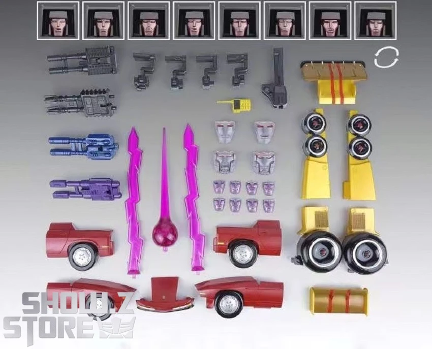 X-Transbots MX-12B Trailer For MX-12A Gravestone Motormaster W/MX-12C Accessory Pack 4 X-Transbots MX-12B Trailer For MX-12A Gravestone Motormaster W/MX-12C Accessory Pack - Image 2