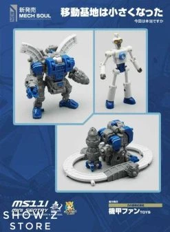 MechFansToys Mech Fans Toys Mech Soul MS-11I Mini Sentry & Doc Blue Version 9 MechFansToys Mech Fans Toys Mech Soul MS-11I Mini Sentry & Doc Blue Version -model store 3d4d72f83a