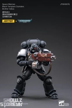 JoyToy Source 1/18 Warhammer 40K Space Marines Black Templars Outriders Brother Valtus -model store 3dbb6cc2f7