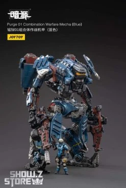 JoyToy Source 1/25 Purge 01 Combination Warfare Mecha Blue Version W/ Pilot -model store 3e6facd8c0