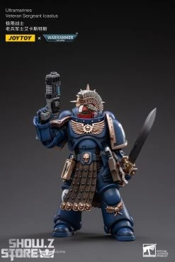 JoyToy Source 1/18 Warhammer 40K Space Ultramarines Veteran Sergeant Icastus -model store 3e8e327765