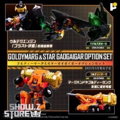 [Coming Soon] Pose Toy Pose+ Metal Series The King Of Braves GaoGaiGar GoldyMarg & Star GaoGaiGar Option Set -model store 3ea15905a5