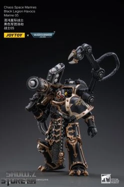 JoyToy Source 1/18 Warhammer 40K Chaos Space Marine Black Legion Havocs Marine 05 -model store 3f1efa0d59
