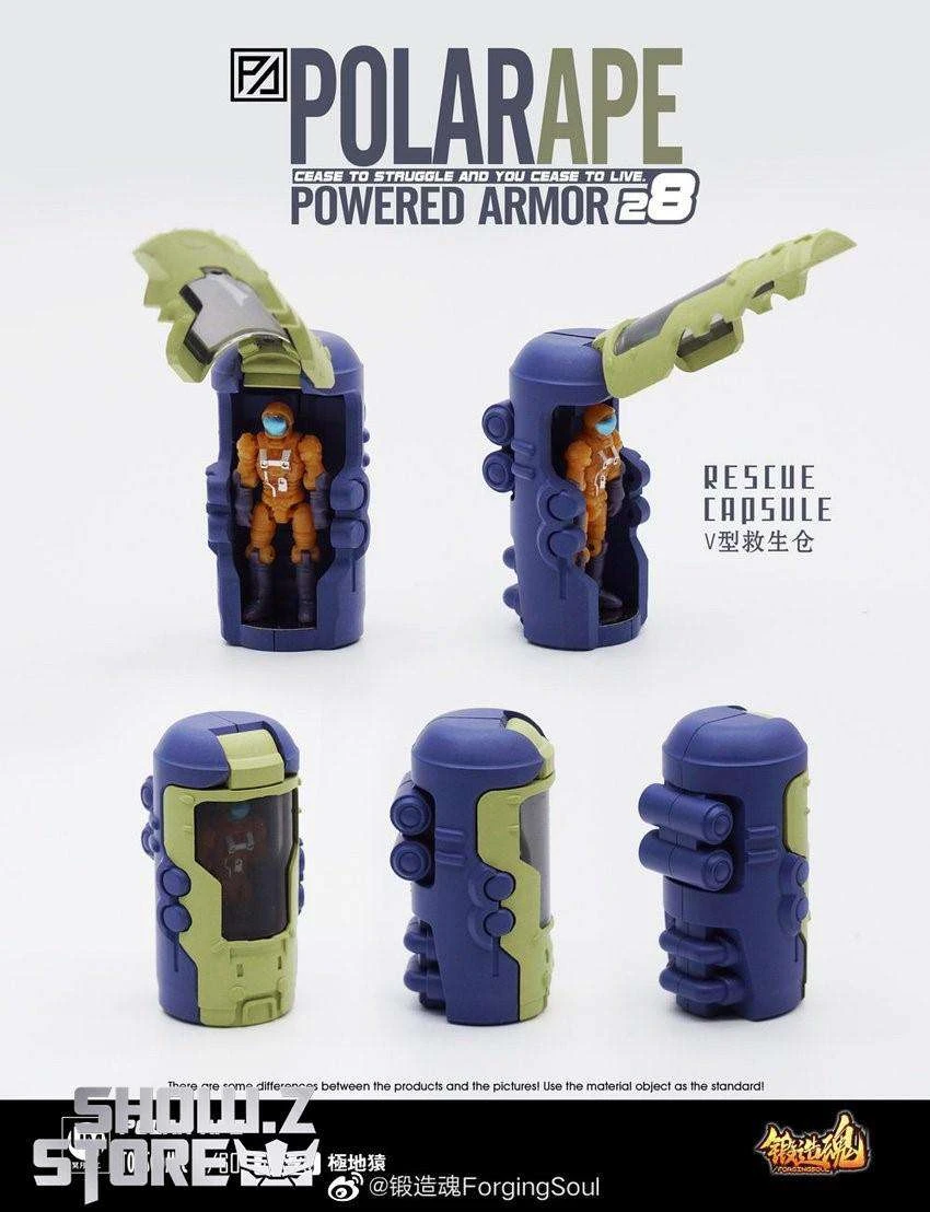 Forging Soul 1/60 AGS-28 Powered Armor Series Polar Ape 19 Forging Soul 1/60 AGS-28 Powered Armor Series Polar Ape - Image 17