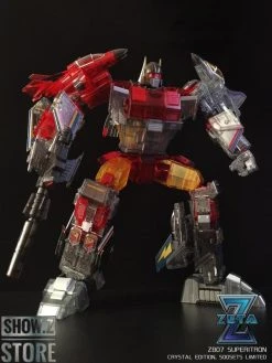 Zeta Toys ZB-07 Superitron Superion Clear Version Giftbox Set Of 6 -model store 3f800c2b6b
