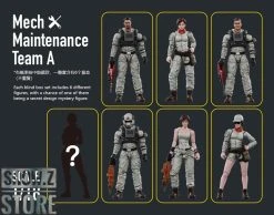 JoyToy Source 1/18 Mech Maintenance Team A Set Of 6 -model store 41144a6a35