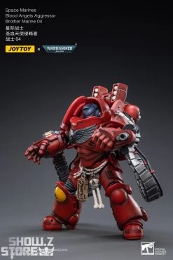 JoyToy Source 1/18 Warhammer 40K Blood Angels Intercessors Brother Marine 04 -model store 414b669498