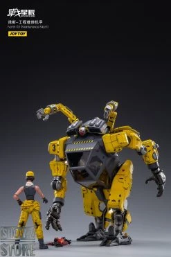 JoyToy Source 1/18 NORTH 03 Maintenance Mecha W/ Pilot -model store 41517657a5