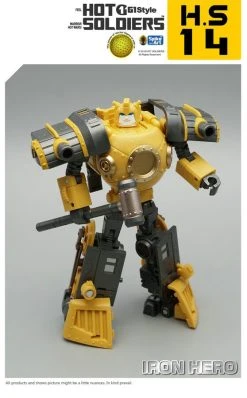 Mech Planet Hot Soldiers HS14 Iron Hero Bumblebee Hearts Of Steel -model store 416be53488