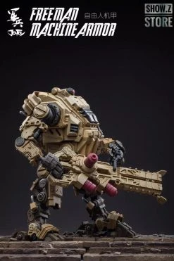 JoyToy Source Acid Rain 1/18 Freeman Machine Armor W/ Pilot Mechas & Soldiers Figure Set Desert Brown Version -model store 42cb3ec026