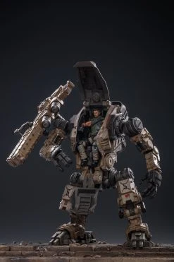 JoyToy Source Acid Rain 1/18 Freeman Machine Armor W/ Pilot Mechas & Soldiers Figure Set Desert Brown Version -model store 42ea96d615
