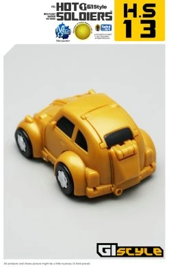 Mech Planet Hot Soldiers HS-13 MP21G Goldbug -model store 44838add77