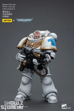 JoyToy Source 1/18 Warhammer 40K Space Marines White Consuls Intercessors 2 -model store 44b00daea9