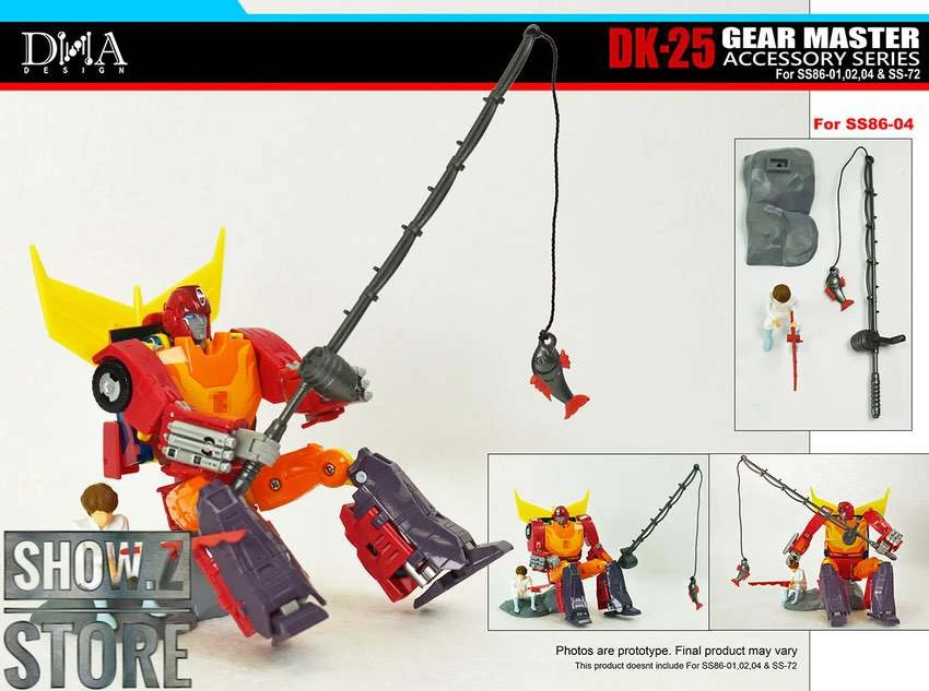 DNA Design DK-25 Upgrade Kit For SS-72 & SS-86 Jazz, Kup & Hot Rod 7 DNA Design DK-25 Upgrade Kit For SS-72 & SS-86 Jazz, Kup & Hot Rod - Image 5