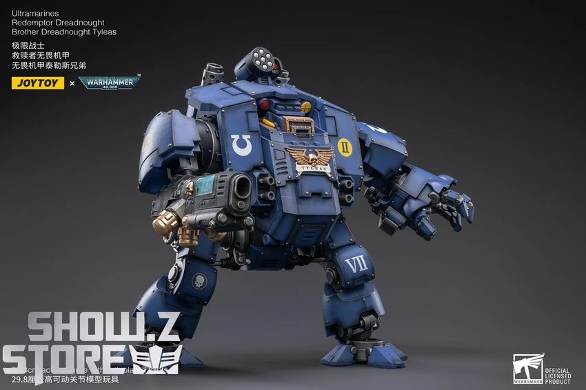 JoyToy Source 1/18 Warhammer 40K Ultramarines Redemptor Dreadnought Brother Tyleas 8 JoyToy Source 1/18 Warhammer 40K Ultramarines Redemptor Dreadnought Brother Tyleas - Image 6