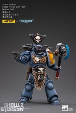 JoyToy Source 1/18 Warhammer 40K Space Wolves Claw Pack Brother Olaf -model store 4788600640