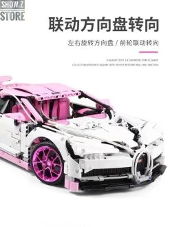 Lin07 Block 007 1/10 Bugatti Chiron Pink Version 30 Lin07 Block 007 1/10 Bugatti Chiron Pink Version -model store 47a89d2685