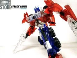 APC Toys APC-001 Attack Prime TFP Optimus Prime Clear Version W/ Black Wheels -model store 48319f67e9