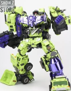 Generation Toy GT-99 Gravity Builder Devastator Metallic Painted Limited Version W/ Upgrade Kit -model store 4867f8161d