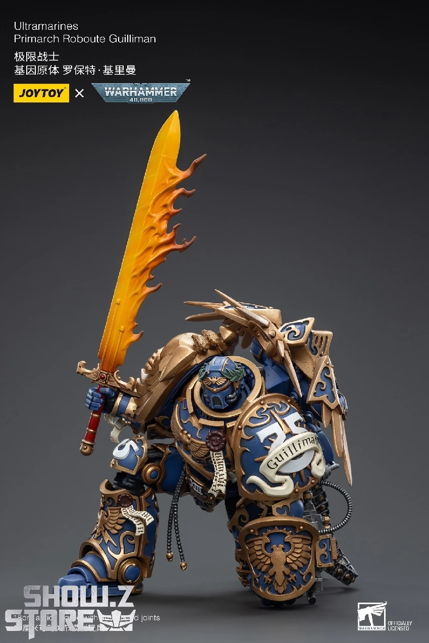 JoyToy Source 1/18 Warhammer 40K Ultramarines Primarch Roboute Guilliman 9 JoyToy Source 1/18 Warhammer 40K Ultramarines Primarch Roboute Guilliman - Image 7