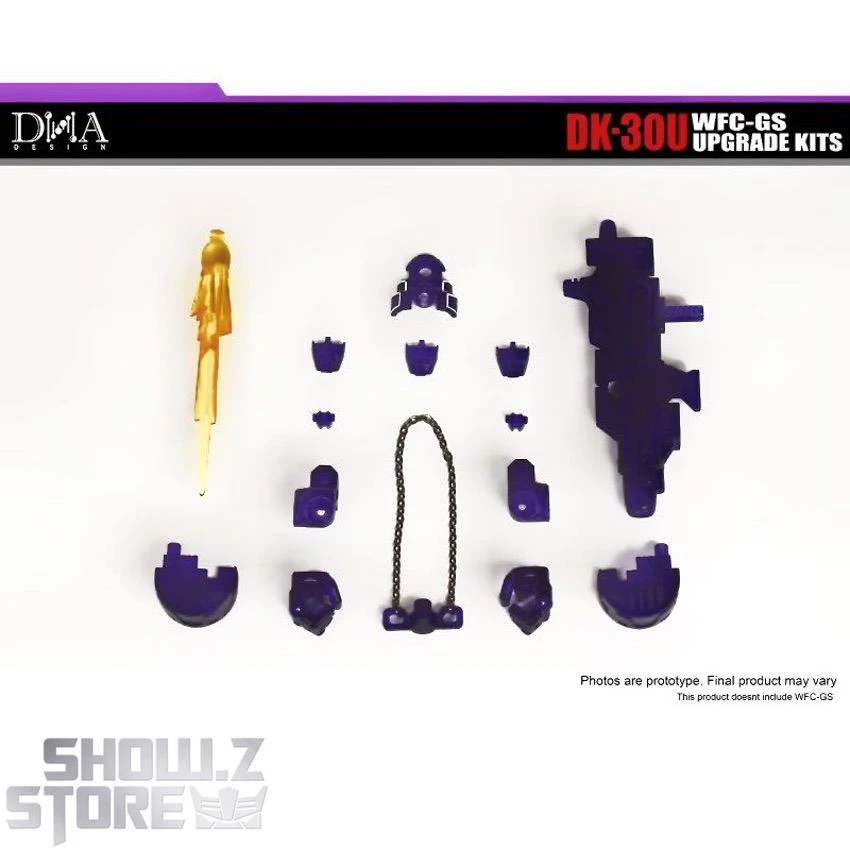 DNA Design DK-30U Upgrade Kit For WFC-GS Unicron Companion Galvatron Version 3 DNA Design DK-30U Upgrade Kit For WFC-GS Unicron Companion Galvatron Version