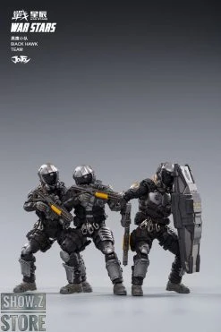 JoyToy Source 1/18 War Stars Starhawk 7th Army Blackhawk Fleet Set Of 3 -model store 4a00f44e7a