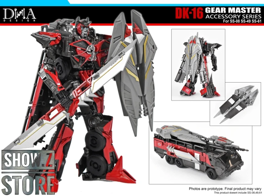 DNA Design DK-16 Gear Master Upgrade Kit For SS-49/61/08 Bumblebee, Sentinel Prime & Blackout 8 DNA Design DK-16 Gear Master Upgrade Kit For SS-49/61/08 Bumblebee, Sentinel Prime & Blackout - Image 6
