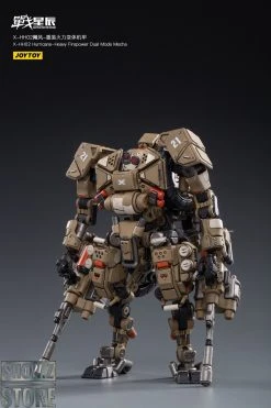 JoyToy Source 1/18 X-HH02 Hurricane Heavy Firepower Dual Mode Mecha Sand Version -model store 4aa3b8cf6f
