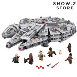 [No Box] Lepin 05007 Millennium Falcon 75105 1381Pcs Star Wars Series The Force Awakens