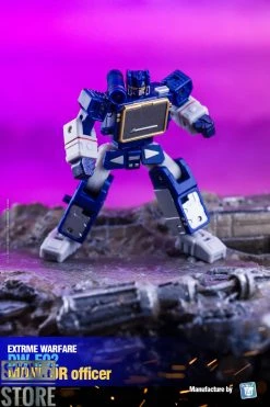 Dr.Wu DW-E01B Destroy Emperpo Galvatron Black Version & DW-E02 Monitor Officer Soundwave Set Of 2 -model store 4d026bbc86