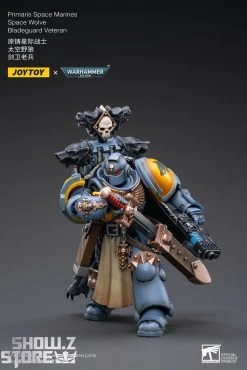 JoyToy Source 1/18 Warhammer 40K Space Wolves Bladeguard Veteran -model store 4d9e285922