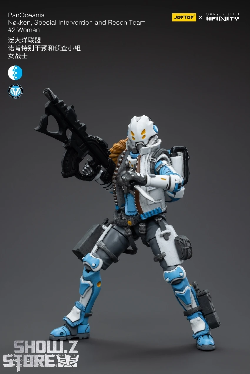 JoyToy Source 1/18 Infinity PanOceania Nokken Special Intervention And Recon Team #2 Woman 8 JoyToy Source 1/18 Infinity PanOceania Nokken Special Intervention And Recon Team #2 Woman - Image 6