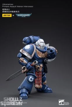 JoyToy Source 1/18 Warhammer 40K Ultramarines Primaris Assault Veteran Intercessor -model store 4f068fa1cf