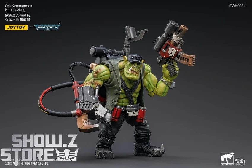 JoyToy Source 1/18 Warhammer 40K Ork Kommandos Nob Nazbog 7 JoyToy Source 1/18 Warhammer 40K Ork Kommandos Nob Nazbog - Image 5