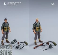 JoyToy Source 1/18 WWII German Wehrmacht Mountain Division Unit Set Of 5 -model store 4f71f73317