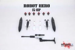 Robot Hero CG-01P1 CG-02P Upgrade Kit For Starscream Thundercrack Skywarp -model store 4fc92623c0