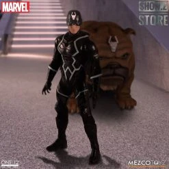 MEZCO Toyz One:12 Black Bolt & Lockjaw Two-Pack -model store 502f0804ba