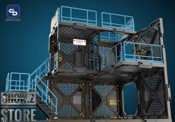 FreshRetro 1/18 1/24 SIB03 Scene In Box Fortifications-A Model Kit -model store 5095c863b2