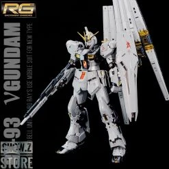 [SZ Custom] Bandai Custom RG 1/144 RX-93 Nu Gundam W/ Electroplated Chrome Painting -model store 51c00b0132