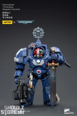 JoyToy Source 1/18 Warhammer 40K Ultramarines Terminators Sergeant Terconon -model store 51e5730f28