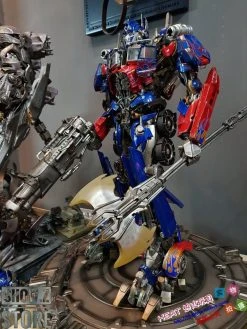 [Pre-Order] HEAT Studio Custom Made Transformers Dark Of The Moon Optimus Prime Statue -model store 52764725d5