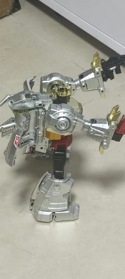 [Parts Not Working][Israel Buyer Only] 4th Party MP-08 MP08 King Grimlock Reximus Prime Oversized Metallic Version -model store 528ef83efb